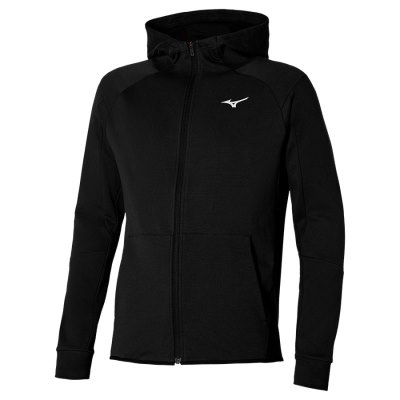 Cazadoras Mizuno Athletics RB Sweat Hombre Negros - Chile M018VREHPB